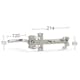 Grindklinka Habo Universal 2400