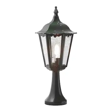 Grindstolpslykta Gnosjö Konstsmide Firenze E27 med Stolpe