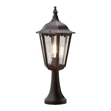 Grindstolpslykta Gnosjö Konstsmide Firenze E27 med Stolpe