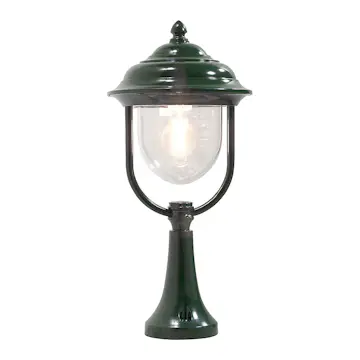 Grindstolpslykta Gnosjö Konstsmide Parma E27 med Stolpe