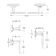 Tillbehörsset Grohe Essentials 4-in-1 40778001