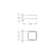 Hållare Grohe Selection Cube