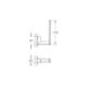 Reservpappershållare Grohe Selection Cube