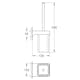 Toalettborste Grohe Selection Cube