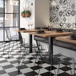 Klinker Tenfors Mugat Vit Matt 22x22 cm