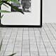 Mosaik Tenfors Silke Gris Marmor Blank 5x5 cm