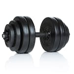 Hantlar Gymstick Vinyl Dumbbell Set Ställbara 15 kg
