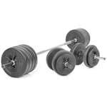 Barbell/Dumbbell Set Gymstick Vinyl 60 kg Komplett