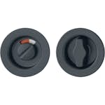 Skjutdörrsbeslag HOPPE WC 499 F5 Svartbrons