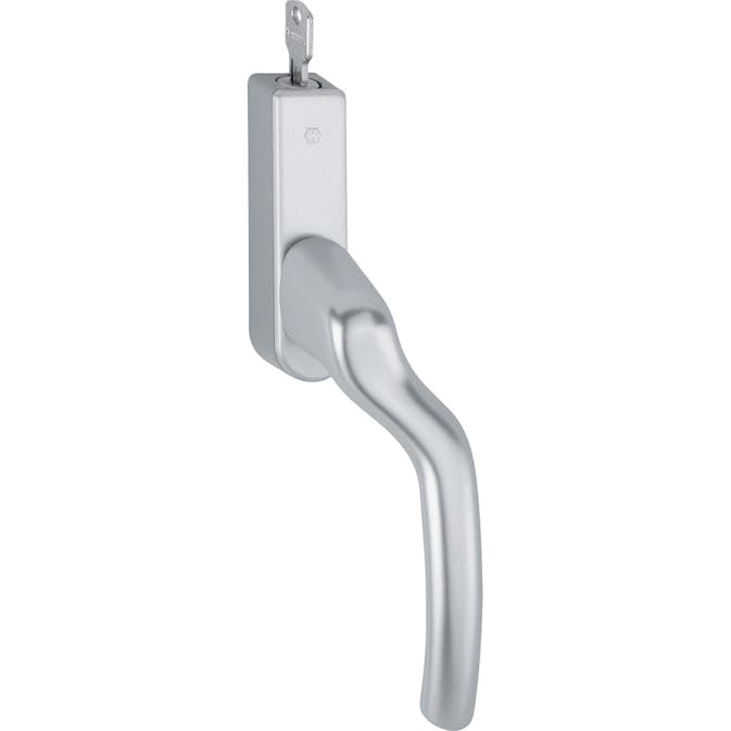 Fönsterhandtag HOPPE Tokyo 0710/U955S Låsbart Certifierat Nickelavsättning