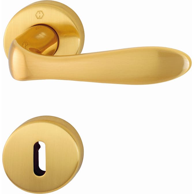 Innerdörrhandtag HOPPE Genova M1535 37-42 Nyckelskylt