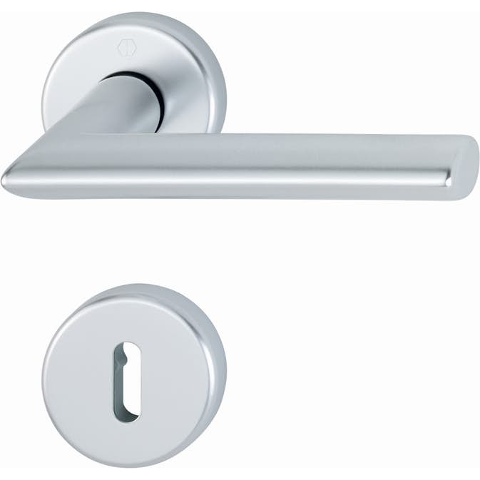 Innerdörrhandtag HOPPE Stockholm 1140 37-42 Nyckelskylt