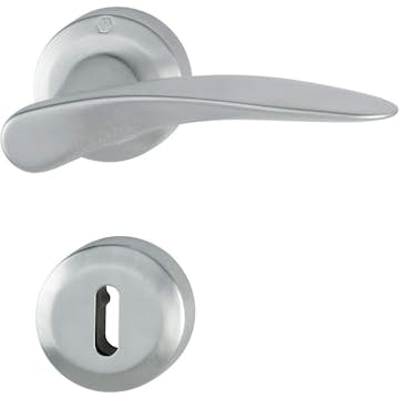 Innerdörrhandtag HOPPE Rodos M1603 37-42 Nyckelskylt