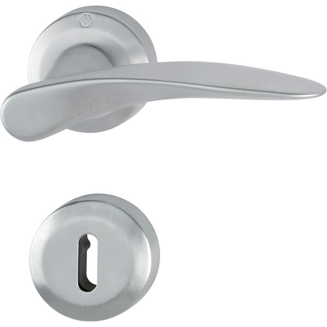 Innerdörrhandtag HOPPE Rodos M1603 37-42 Nyckelskylt