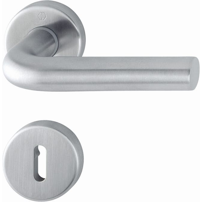 Innerdörrhandtag HOPPE Bonn E150 37-42 Nyckelskylt