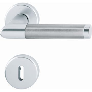 Innerdörrhandtag HOPPE Amsterdam E1400 37-42 Nyckelskylt