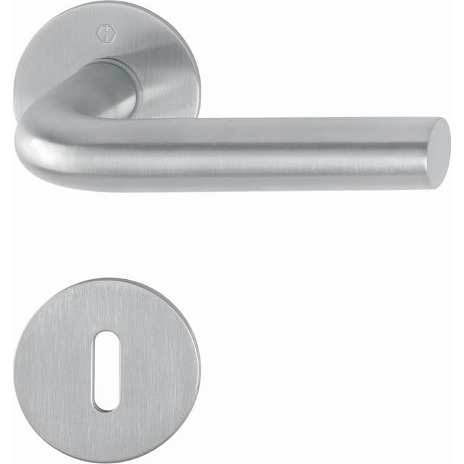 Innerdörrhandtag HOPPE Bonn E+150 35-43 Nyckelskylt