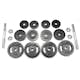 Hantlar Hammer Dumbbell Set Black 40 kg