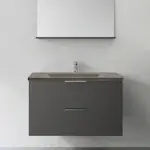 Tvättställsskåp Hafa Shape med Betong Tvättställ