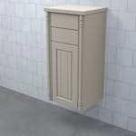 Halvhögt Skåp Björbo Badrum Valhall med Lucka och 2 Lådor