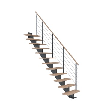 Spartrappa Dolle Hamburg Ek Vit Oljad Rak Design