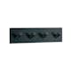 Handdukskrok Beslagsboden BB1096 Svart