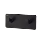 Handdukskrok Habo Edge Svart Dubbel