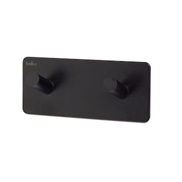 Handdukskrok Habo Edge Svart Dubbel