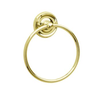 Handduksring Smedbo Villa V244 Mässing