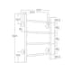 Handdukstork Rej Design Tango BTH 50744