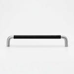 Handtag Beslag Design SS-A Läderlindad Svart