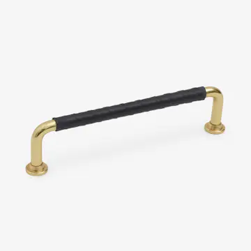 Handtag Björbo Badrum Läderlindat 128 mm