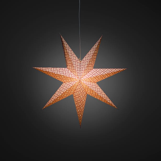 Adventsstjärna Gnosjö Konstsmide Hängande Mönstrad