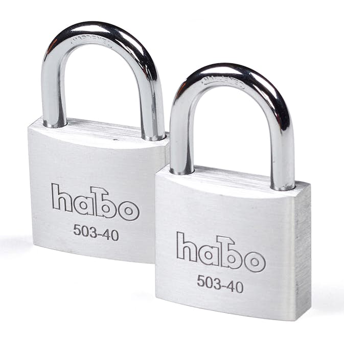 Hänglås Habo 503-40 TWIN