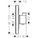 Duschblandare Hansgrohe Ecostat S Ettgrepp