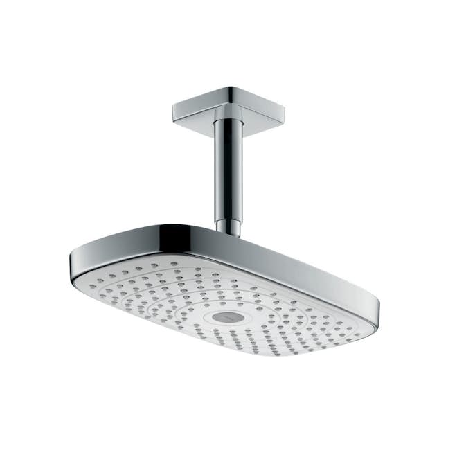Huvuddusch Hansgrohe Raindance Select E 300 2-jet för Takmontage
