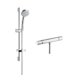 Duschset Hansgrohe Croma 100 Vario Ecosmart 65 cm med Blandare Ecostat Comfort