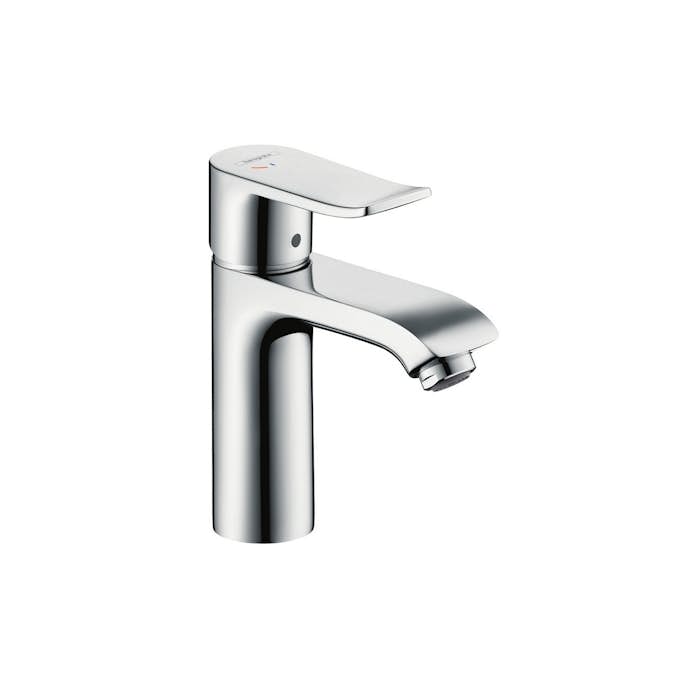 Tvättställsblandare Hansgrohe Metris S 110 Låg med lyftventil