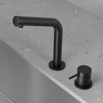 Tvättställsblandare Scandtap Steel Harmonized B2P