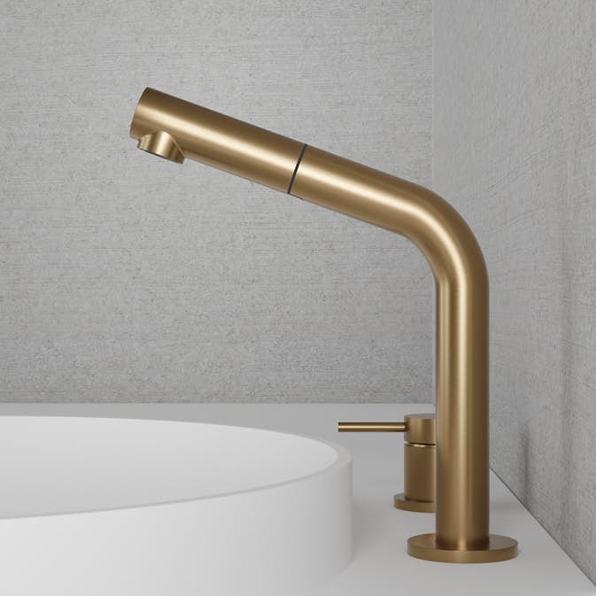 Tvättställsblandare Scandtap Steel Harmonized B2P