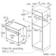 Inbyggnadsugn Siemens HB538ABS6S