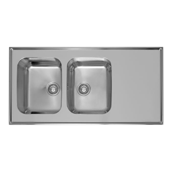 Heltäckande Diskbänk Franke De Luxe H 12/14 Vändbar