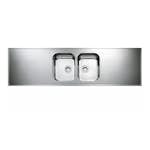 Heltäckande Diskbänk Intra Atlantic H Korgventil Centrerad