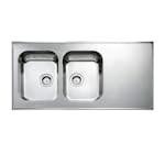 Heltäckande Diskbänk Intra Atlantic H Korgventil Vändbar