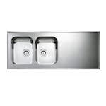 Heltäckande Diskbänk Intra Atlantic H Korgventil Vändbar