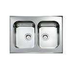 Heltäckande Diskbänk Intra Atlantic H Korgventil