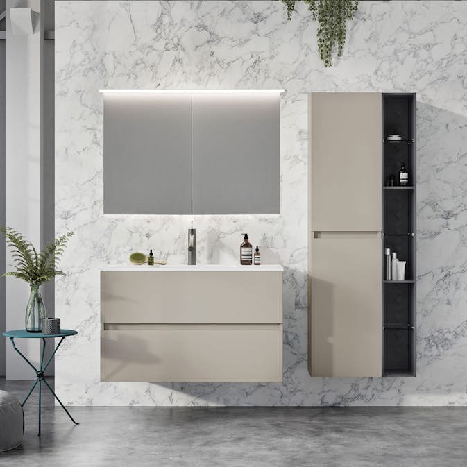 Väggskåp Swebad Hemavan 20 cm