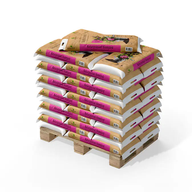 Jord Hasselfors Naturgödslad Blomjord 51x15 L