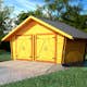 Timmerlada LP Garden R16 Glesa Väggar 16 m2