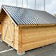 Plåttakspaket LP Garden För Timmerlada S20 R-20